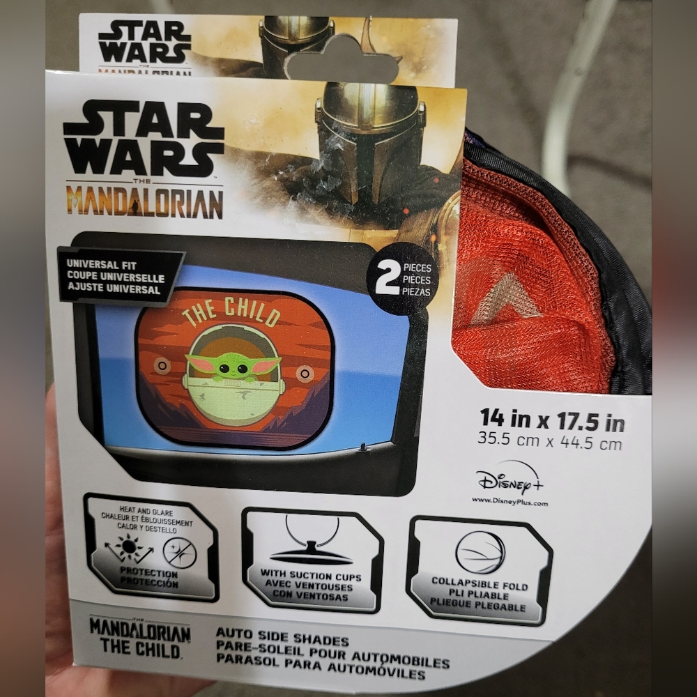 Mandalorian The Child Grogu Auto Sun Shades